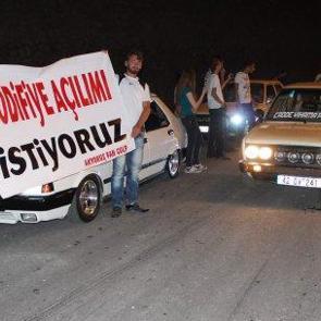 Modifiyeli ara&ccedil; sahiplerinden karara tepki