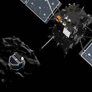 Philae b&ouml;yle sekmiş