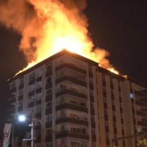 Ankara'da yangın paniği!