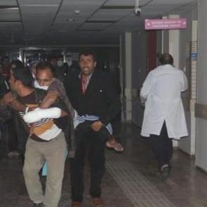 Şanlıurfa'da hastanede yangın paniği!