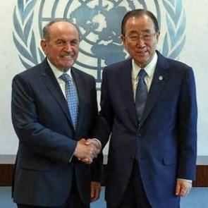 Topbaş, Ban Ki-mun'la g&ouml;r&uuml;şt&uuml;