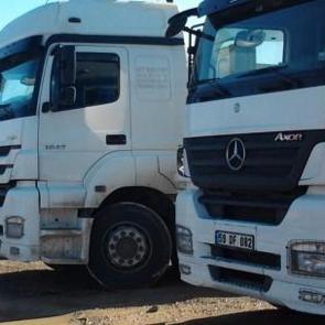 Uşak'ta y&uuml;ksek tonajlı kamyonlara ceza 