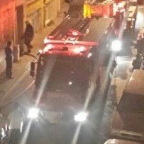 &Uuml;sk&uuml;dar'da yangın paniği