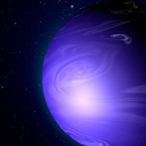 Uzayda mavi gezegen keşfedildi