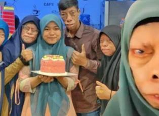 "Kertenkele Ailesi" lakaplı Endonezyalı aile sosyal medyada g&uuml;ndem oldu!