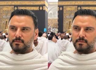 Alişan'ın Umre'ye gitti! Umre kareleri &ccedil;ok beğenildi 