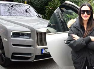 Servet değerinde! Aslıhan Doğan Turan'ın Rolls Royce aracının fiyatı şoke etti