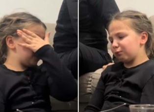 Minik kızın toplu taşıma tepkisi sosyal medyada dikkat &ccedil;ekti!