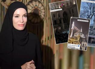 Gamze &Ouml;z&ccedil;elik Ramazan paylaşımlarıyla mest etti: &Ccedil;ok seviyorum!