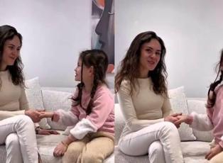 Bir annenin kızına verdiği maneviyat dolu dil eğitimi g&uuml;ndem oldu!