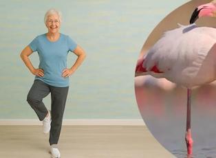 Tek ayak &uuml;zerinde durun, bedeniniz ka&ccedil; yaşında &ouml;l&ccedil;&uuml;n!