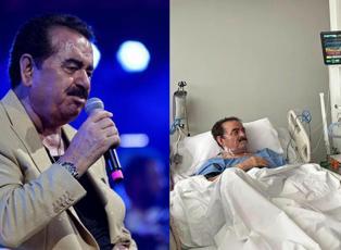 İbrahim Tatlıses kendisini ziyarete gelen H&uuml;seyin Yayman'ı t&uuml;rk&uuml;lerle karşıladı!