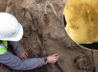 İnsanlık tarihini değiştirecek keşif: 700 yıllık mezardan &ccedil;ıkanlar şoke etti!