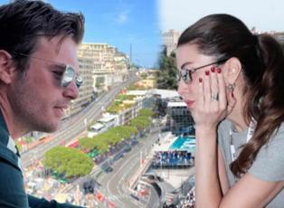 Monaco&rsquo;da aşk r&uuml;zgarı: Kıvan&ccedil; Tatlıtuğ ve Başak Dizer Formula 1&rsquo;de g&ouml;z kamaştırdı!