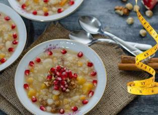 Şekersiz ve glutensiz aşure tarifi
