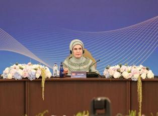 Emine Erdoğan'ın NATO'da buluşturduğu lider eşleri "&Ccedil;ocuklar, Teknoloji ve G&uuml;venlik"i ele aldı
