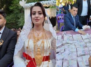 İki gece iki g&uuml;n s&uuml;rd&uuml;: 35 koyun kesilen d&uuml;ğ&uuml;nde takılan takı dudak u&ccedil;uklattı!