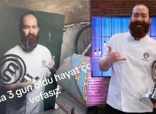 Eren Kaşık&ccedil;ı'nın şampiyonluk afişini hurdalıkta bulan kişiden &ouml;ğ&uuml;t gibi s&ouml;zler!