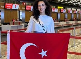 T&uuml;rk k&uuml;lt&uuml;r&uuml;n&uuml; tanıttı: Miss World'e katılan Sıla Saraydemir'e yoğun ilgi