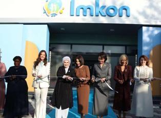 Emine Erdoğan, Semerkant&rsquo;ta &ouml;zel eğitim merkezinin a&ccedil;ılışına katıldı