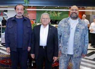 Mehmet Yal&ccedil;ınkaya ve Somer Sivrioğlu Kayseri Gastronomi G&uuml;nleri&rsquo;nde