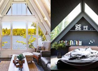 Dekorasyonun gizemli hazinesi: Çatı katı! Çatı katı evler nasıl düzenlenir? 