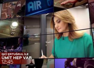 'İnci Ertuğrul ile Ümit Hep Var' Kanal 7 ekranlarında başlıyor!