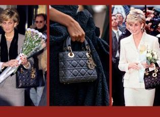 Prenses Diana'nın zamansız mirası Lady Dior çantasının olağanüstü öyküsü!