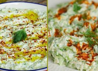 Kabak içinden salata: Bu lezzete karşı koyamayacaksınız!