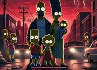 Avrupa karanlığa gömüldü! Simpsonların tahmini gündem oldu 