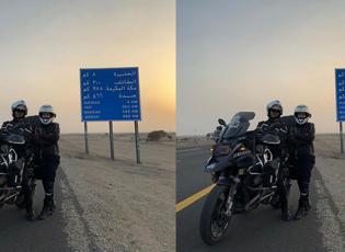 Mehir sözünü tuttu: Motorla Umre’ye Gittiler! Duyan inanamadı