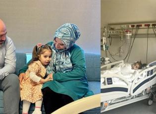 Ankaralı minik Fatma Nur dünyada ikinci vaka! Kalbi yatay doğdu