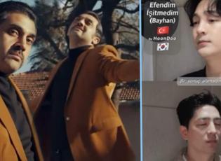 Bayhan rüzgarı Güney Kore'de: Dünyaca ünlü grup Hoondoo'dan 'Efendim İşitmedim' şovu! 