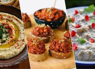 Tahinle yapılan 3 efsane meze! Birbirinden lezzetli tariflerle sofralarına renk gelsin