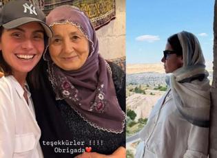 Brezilyalı yıldız Giovanna Antonelli ezan sesini duyunca duygulandı