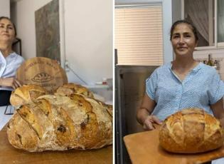 Evde başladı, Şimdi kendi atölyesinde ekşi maya ekmek üretiyor!