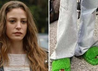 Serenay Sarıkaya'nın 50 bin liralık terlikleri gündem oldu!