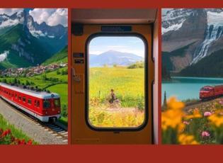 Nefes kesen bir deneyim için rayların çağrısına kulak ver: Dünyanın en iyi 3 tren rotası!