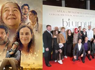 'Bi Umut' filminin galası gerçekleşti! 'Bi Umut' Gülsüm Kabadayı'nın gerçek hikayesini işliyor