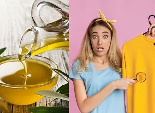 Zeytinyağı lekesi nasıl &ccedil;ıkar? Zeytinyağı lekesini hızlıca &ccedil;ıkaran y&ouml;ntem