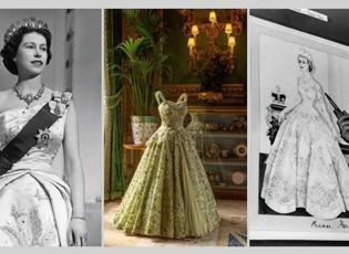 Buckingham Sarayı Kraliçe II. Elizabeth'in moda mirasını sergilemeye hazırlanıyor!
