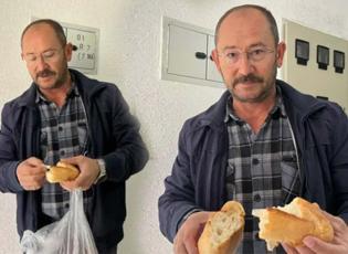 Eskişehir'de akılalmaz olay: Ekmeğin içinden çıkanı görünce gözlerine inanamadı!