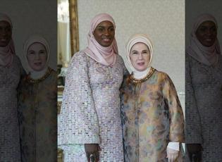 Emine Erdoğan, Senegal Cumhurbaşkanının eşi Faye ile bir araya geldi