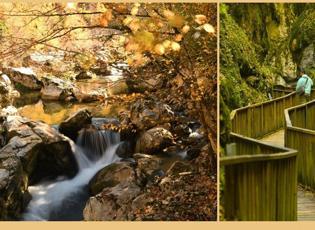 Kastamonu'nun nadide g&uuml;zelliği sonbahar g&uuml;zelliğine b&uuml;r&uuml;nd&uuml;! Seyahat tutkunları hayran kalıyor