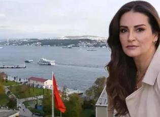 Akasya Durağı'nın Leyla'sı Ayça İnci'nin evi göz kamaştırdı! İstanbul ayaklarının altında...