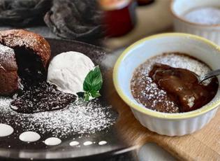 İki kişilik sufle tarifi: 8 dakikada mükemmel akışkan bir tat