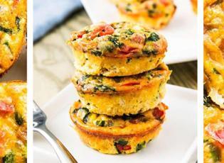 İşe ve okula götürmelik yumurtalı kahvaltılık muffin tarifi!