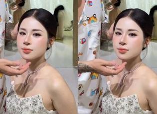 Çin'de yapılan gelin makyajı pes dedirtti! Geline 'sahte burun' takıldı