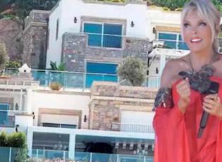 Ajda Pekkan'ın 30 milyon TL'ye yenilettiği villa g&uuml;ndem oldu! 