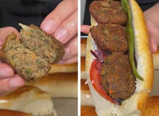 İ&ccedil;inde kıyma var dedirtecek yeşil mercimek k&ouml;ftesi tarifi!